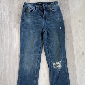 Judy Blue High Rise Dark Wash Boyfriend Style Jeans - Women's Size 0/24